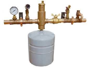 How do you fill the reservoir tank of your water heater?