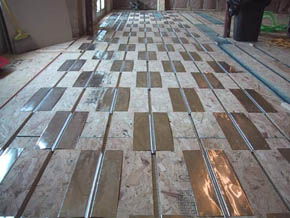 Suspended Slab on Slab - with diffusion plates