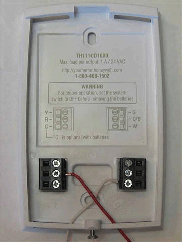 3 Wire Honeywell Thermostat Wiring Diagram, 2 Wire Honeywell Thermostat Wiring Diagram