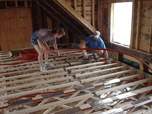 The Floor Joist Installation Diy Radiant Floor Heating